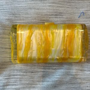 Edie Parker clutch - yellow - like new